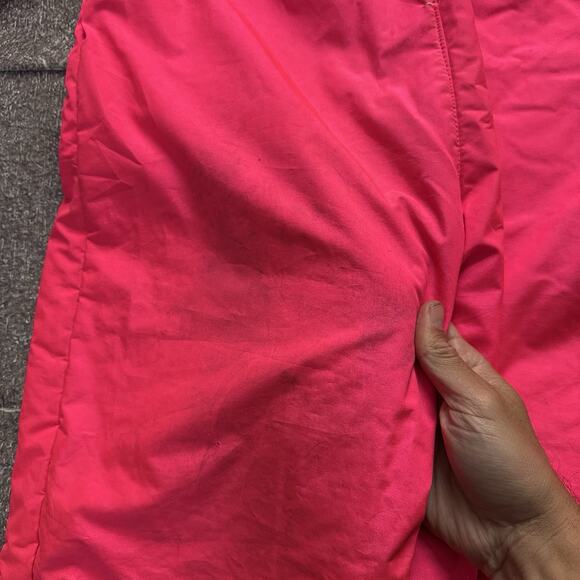 Women's Vintage 90's Obermeyer Sport Neon Pink One Piece Winter Snow Suit Sz S - Picture 5 of 7